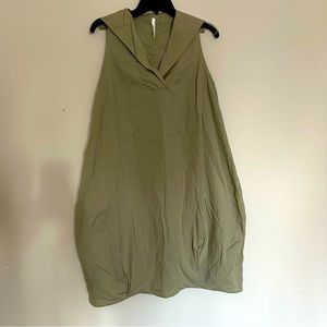 Pier Antonio Gaspari olive green dress